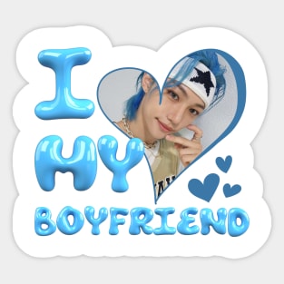 Kpop Stray Kids Felix I Love My Boyfriend Sticker